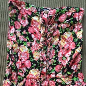 NWOT Floral romper  
